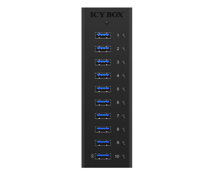 Hub USB ICY BOX HUB USB 3.0 - 10x USB 3.0 IB-AC6110